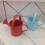 6 Piece Miniature Watering Cans With Reinforced Handle Leakproof 5