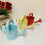 6 Piece Miniature Watering Cans With Reinforced Handle Leakproof 4