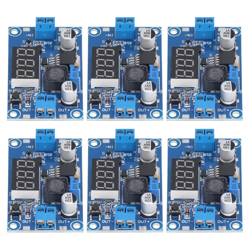 6Pcs Dc-Dc Buck Converter 4-40V To 1.25-37V 2A/3A Regulator 8771383230026