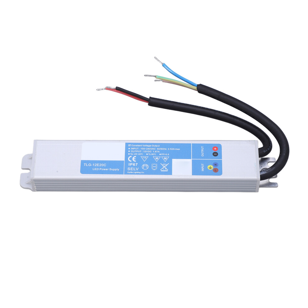 Ip67 Waterproof 12V 20W Led Power Supply Transformer Adapter Light 7651373639774