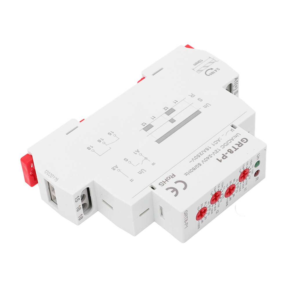 Pulse Output Time Relay 12V-240V Multi-Function Delay Switch With Led 8471374527929