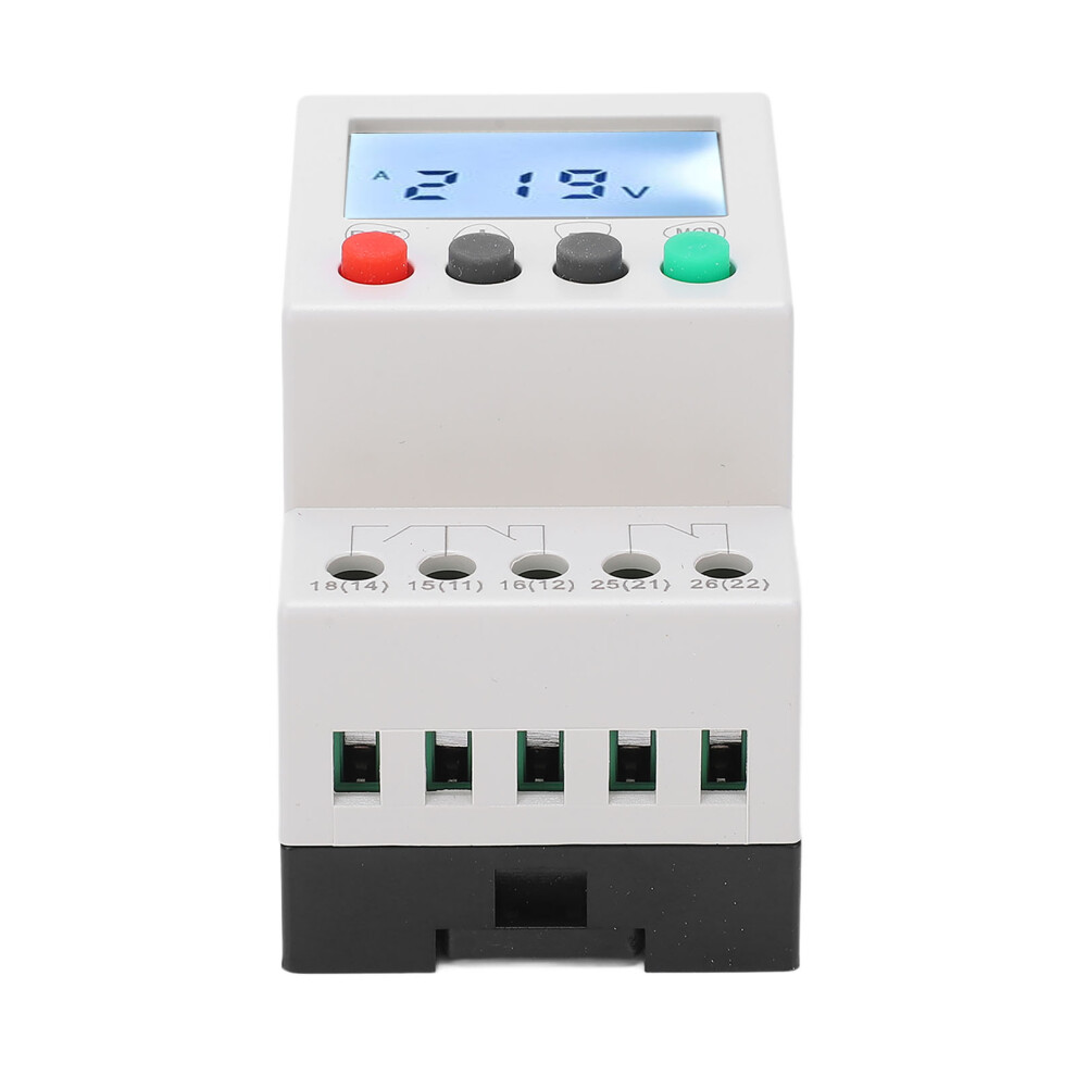 3 Phase Undervoltage/Overvoltage Relay Lcd Display 115Â277Vac Compact 4341373681820