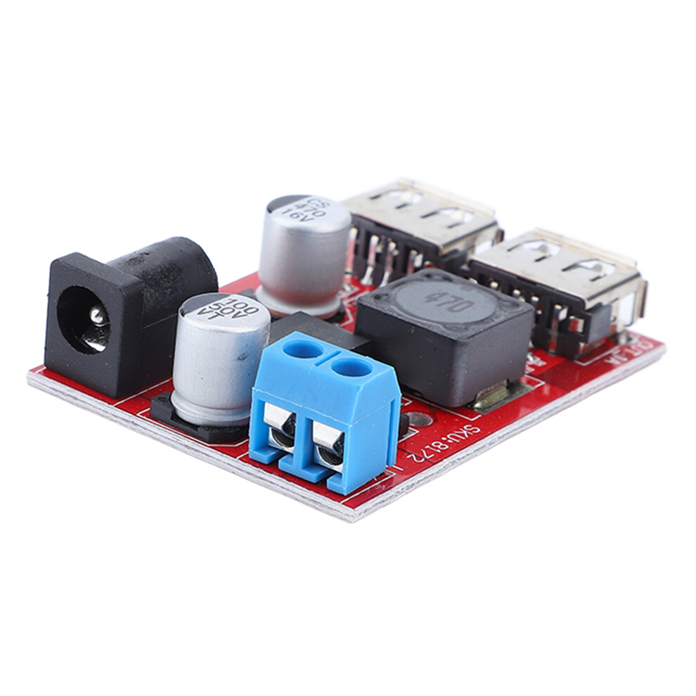 Voltage Regulator Board Solar Controller 2 Usb Output 5V Dc6-30V To 5V 3131374131964