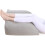 Wedge Pillow Inflatable Foot Elevation Pillow For Lower Back Support Travel Camping Bed Wedge Black 2