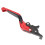 CNC Motorcycle Brake Clutch Levers, Folding Extendable Adjustable CNC Levers with Adjustable Angles and Ergonomic Design, Anodized Finish Foldable 5
