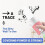 Roller Patch Brush, Wall  Rolling Brush, Portable Roller Brush, Wall  Tool, Mini Spackle Roller with Latex Paint (White) 5