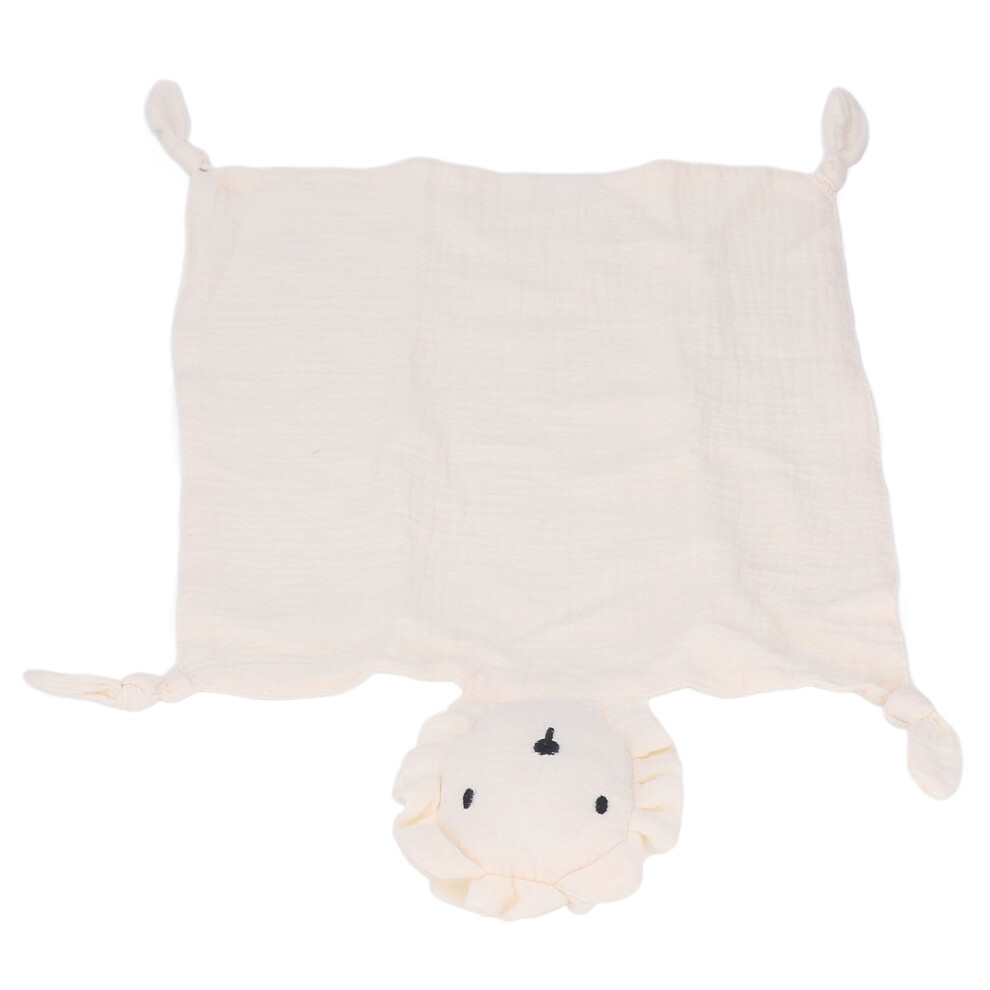 Soft Baby Security Blanket 28x28cm Cotton Infant Snuggle Toy for Toddlers
