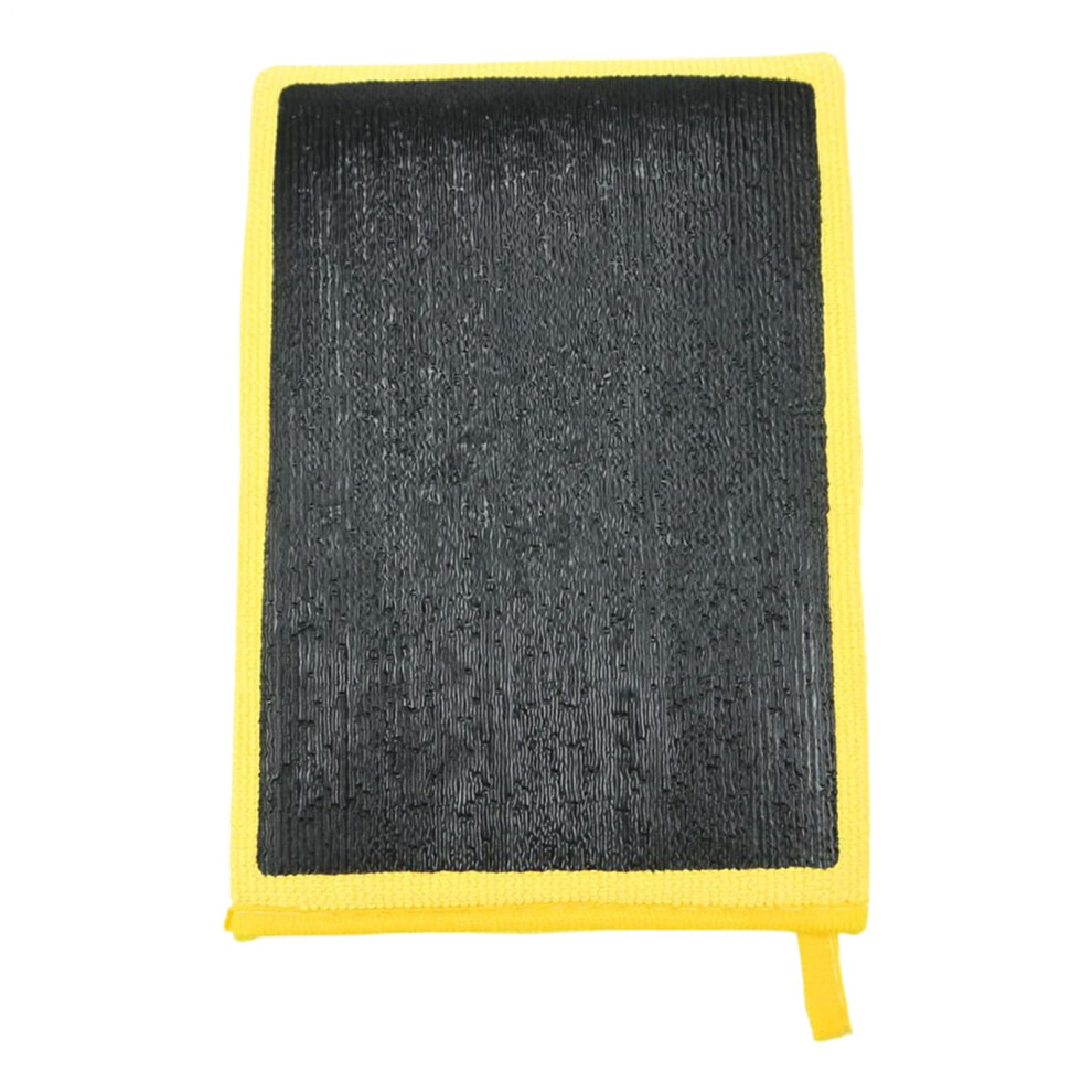 Car Wash Mitt, Clay Cleaning Glove, Reusable Maintenance Accessory For Daily Vehicle And Bike Maintenance, Yellow 9189345940644
