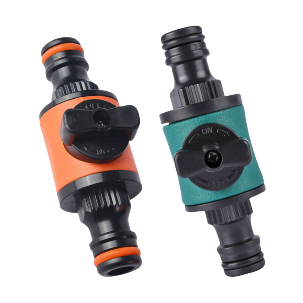 Gardening Hose Flows Regulator Valves Quick- And Orange/Green