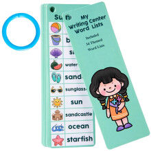 Flash cards for kindergarten, frequency word flash cards – Vocabulary builder flash cards Pocket cards with word list