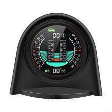 Digital Inclinometer Dashboard Device For Cars With Sleek Touch Screen And GPS System