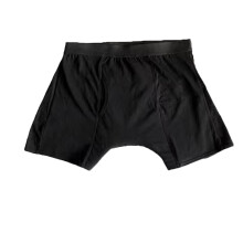 Men's Boxer Shorts Leakproof Waist Cotton Crotch Breathable Comfortable Black 4XL