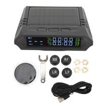 TPMS-Reifendruckkontrollsystem mit LCD-Bildschirm, intelligenter Weck- und Schlaffunktion sowie wasserdichten Sensoren für zuverlässige Funktion in