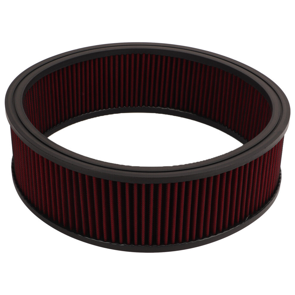 High Flow Air Filter Element For Enhanced Engine Performance, Washable And Reusable Replacement Round Cotton Fiber Air Cleaner, Improves Airflow And 9190834862279