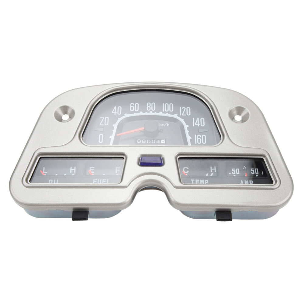 Speedometer Gauge Cluster For 1975-1980 Toyota Land Cruiser, 12V Cluster With Amp Meter, Kilometers Per Hour Display 9138057221862