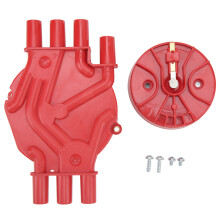 OEM Quality High Performance, Exact Fit Replacement Distributor Cap Rotor Assembly 4.3L V6 Vortec, Plug Play Ignition System Kit Chevrolet GMC Trucks