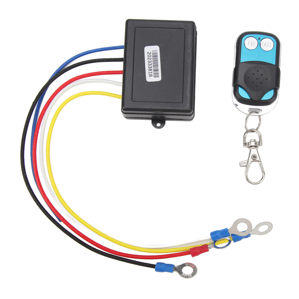 Dual Manual Matching Transmitter Wireless Winch Remote Control Kit With Indicator Automatic Shutdown 12V Remote System For Off Road Vehicles Light 9159805518133