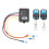 Waterproof Wireless Remote For Winch Systems, Featuring Indicator Light Display And High Quality ABS Material, Universal Mini Control Winch With Dual 1