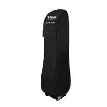 Golf Club Bag Travel Cover Waterproof Fabric Case Rain Cover Black