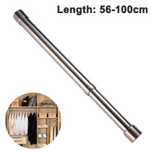 Efficient Closet Management, Heavy Duty Rod For Hanging Clothes, Durable Stainless Steel, Easy Installation, Multi-Use Capabilities