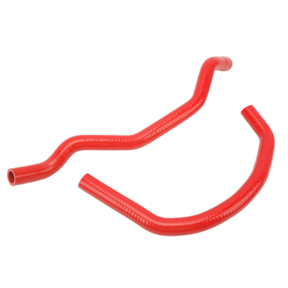 Silicone Radiator Coolant Hose Kit For Atv Yfz350 1987-2006 Red 8761382958410
