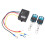Waterproof Wireless Remote For Winch Systems, Featuring Indicator Light Display And High Quality ABS Material, Universal Mini Control Winch With Dual 5