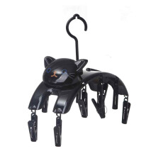 Vielseitiger Wäscheständer, hochwertige, tragbare Unterwäschebügel aus PP-Kunststoff mit robusten Clips für vielseitiges Trocknen,