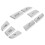Multi-Function Stainless Steel Chef Knife 8 inch Ergonomic Handle Sharp Grey 7