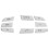 Multi-Function Stainless Steel Chef Knife 8 inch Ergonomic Handle Sharp Grey 1