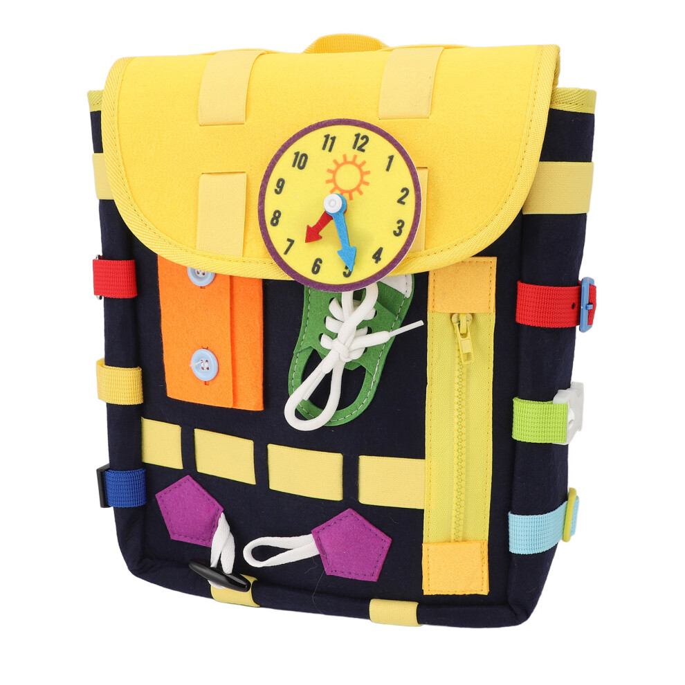 Filz-Rucksack fÃ¼r Kleinkinder mit Lernspielzeug,