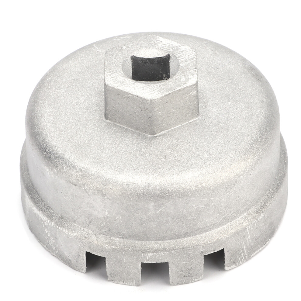 Aluminum Alloy Oil Filter Wrench Prevent Slippage Durable Design High Density Alloy Cap Removal Tool Ratchet Wrench Compatible Oil Filter Tool For 9437117592110