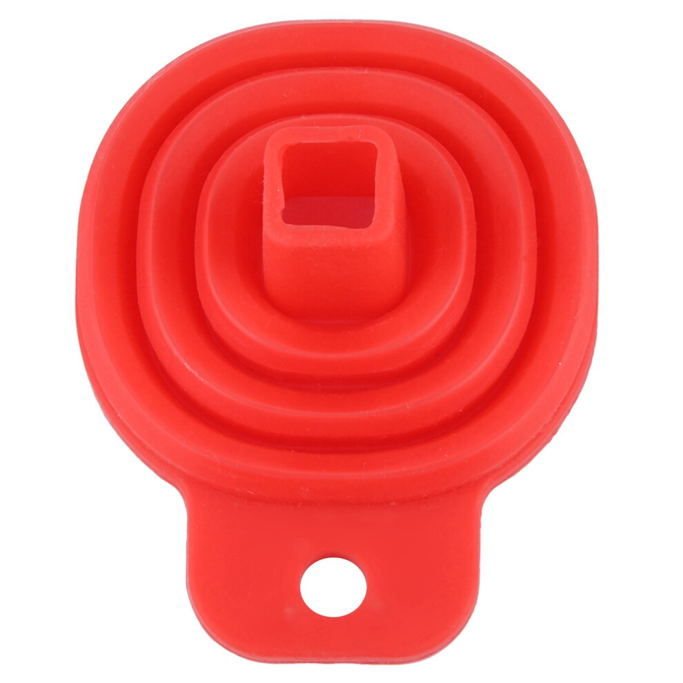 Dishwasher Safe Collapsible Funnel Food Grade Silicone Flexible Design Foldable Kitchen Funnel Transfer Liquids And Solids For Bottles And Containers 9009791468359