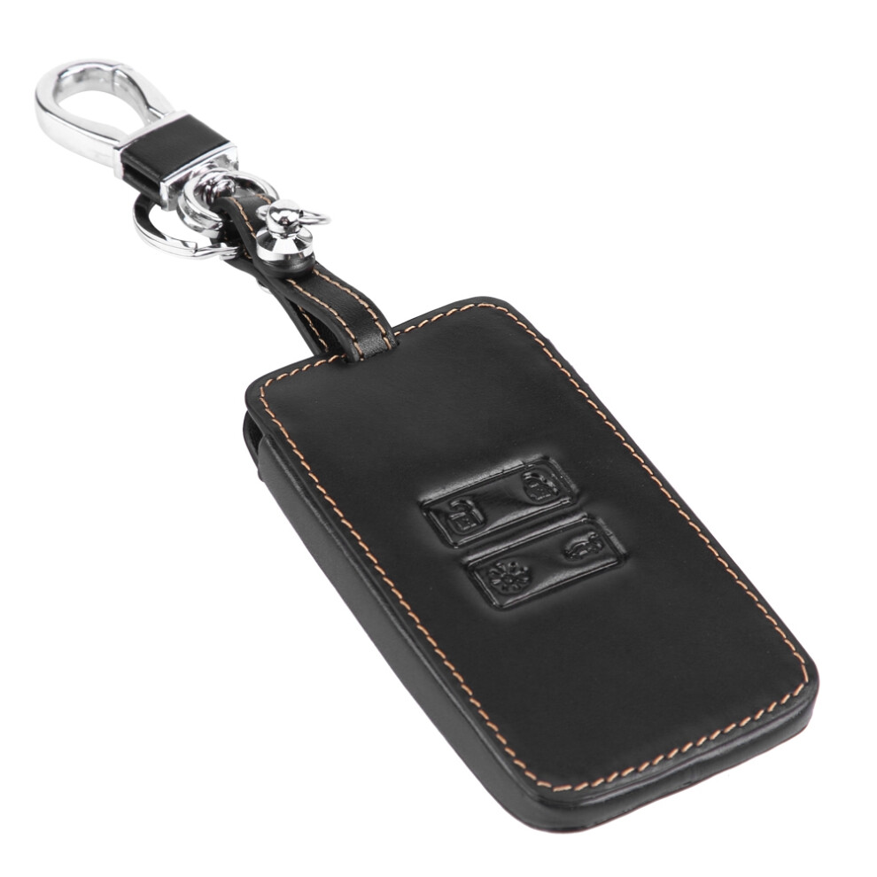 Premium Leather Key Fob Cover, Car Key Cover Dustproof Shock Damage Protection No Screw Design Signal Reception Unaffected 360 Degree Protective 9437117601409