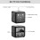 Κρυφή κάμερα ασφαλείας WiFi Spy Cam Mini1080P HD ανάλυση ευρυγώνιου φακού αυτόματη εγγραφή 4