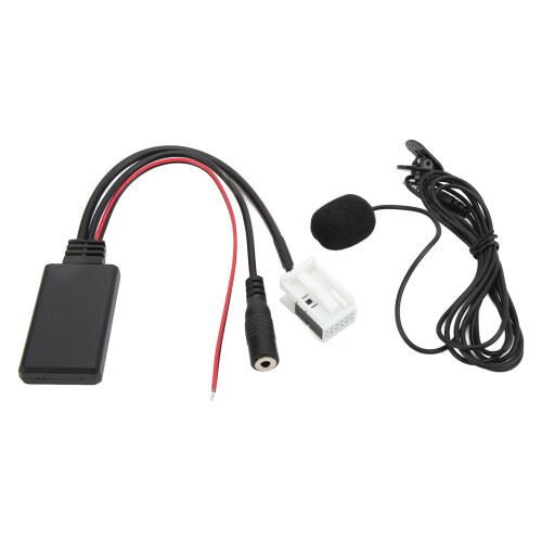 Ασύρματη μονάδα προσαρμογέα αυτοκινήτου Bluetooth5.0 με καλώδιο Aux μικροφώνου, 2