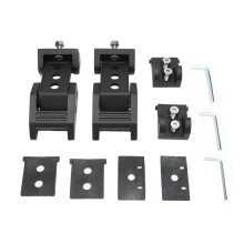Loquets de capot réglables pour Jeep Wrangler, en alliage d'aluminium haute résistance et acier inoxydable, finition résistante à la