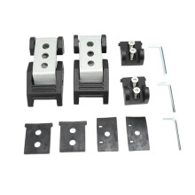 Loquets de capot réglables pour Jeep Wrangler, en alliage d'aluminium haute résistance et acier inoxydable, finition résistante à la