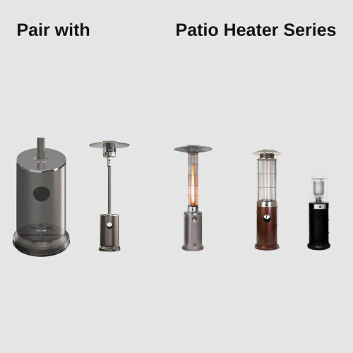 Plastic Patios Heaters Protectors Weatherproofed Universals 1