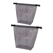 2Pcs User friendly EVA Carry Pouches Set for Sports-Gray