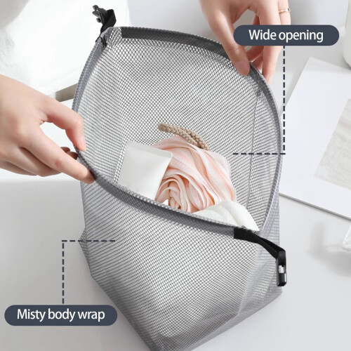 Quick Access Gym Bag Set with Wet Dry Separation for-White 1