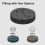 Round Weather Resistant Patios Heaters Accessory Plastic 2