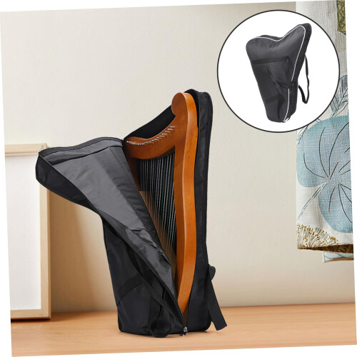 Storage bag for lyre harp instruments, convenient carrying case for 19note lyre bag 2