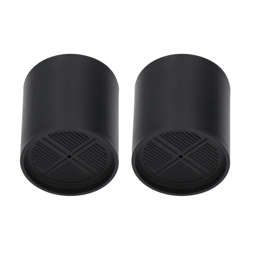 Black 6Pcs Furniture Leg Risers Set 4 Inch Height Extenders For Sofa & Desk 4691372639552