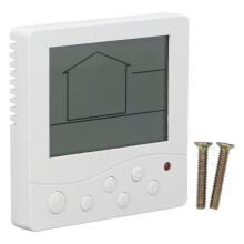 Programmierbarer Thermostat für Zuhause, intelligenter Temperaturregler mit LCD-Display, hoher Genauigkeit und Silver Guard-Schutz, kompatibel mit
