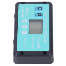Regolatore di Carica Solare MPPT 12V/24V 30A con LCD, USB PD e QC3.0