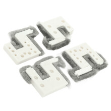 Blocca finestra in ABS antifortuna con fermo antivento, 62g, con sigillo antipolvere e blocco di tenuta