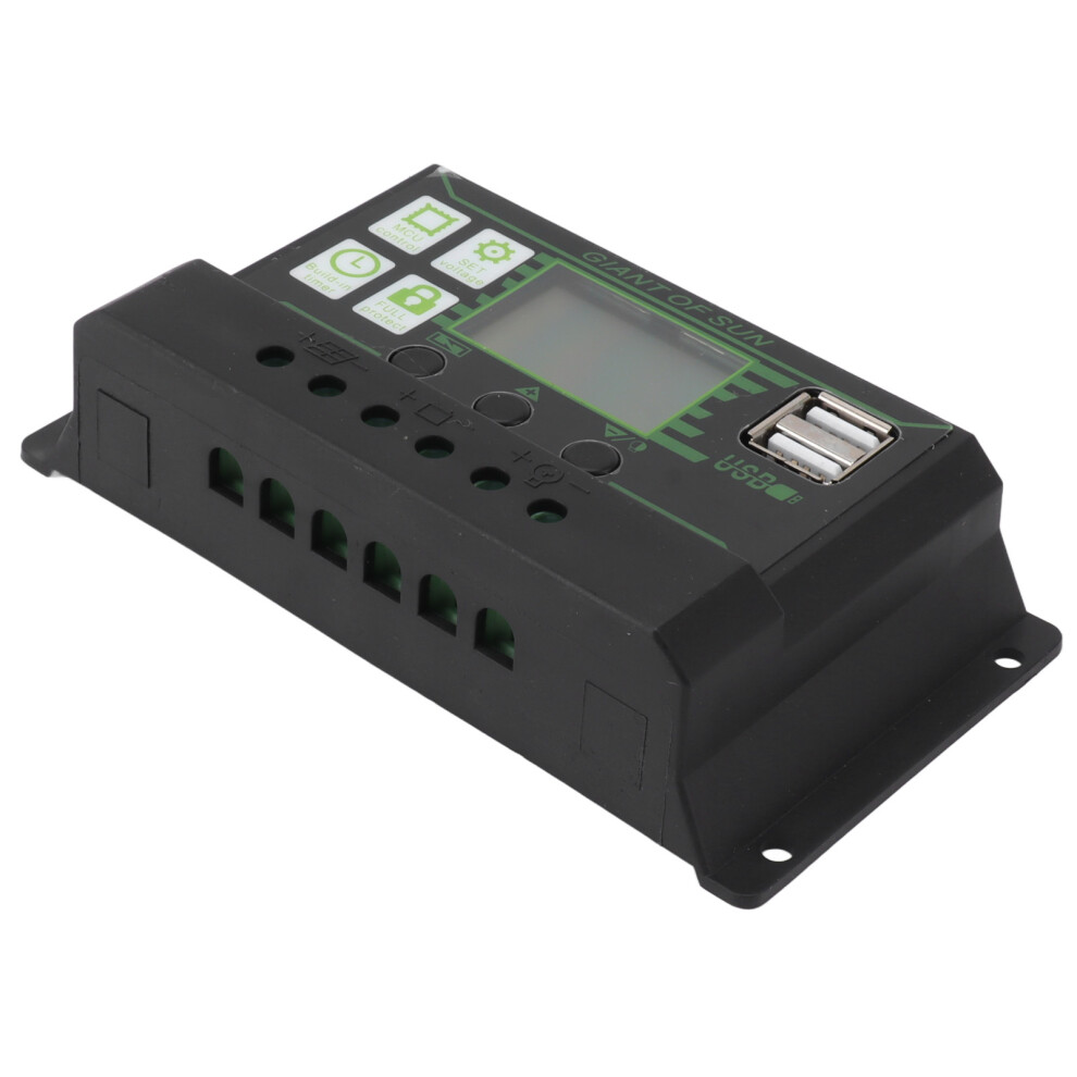 Solarladeregler, Lcd-Display, Dual-Usb-Anschluss, 7406045020622