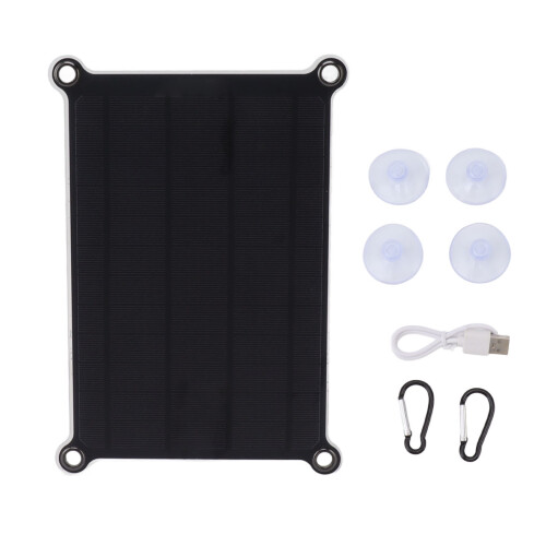 Mini Solar Panel 10W 5V USB Charger for Outdoor Camping 1