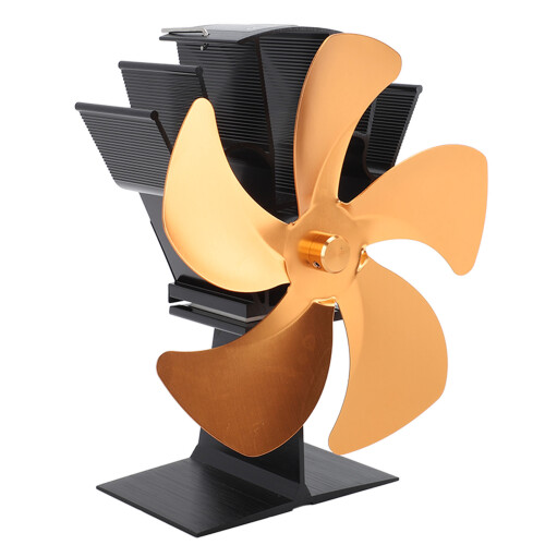 5-Blatt-Wärmebetriebener Ofenventilator, 2