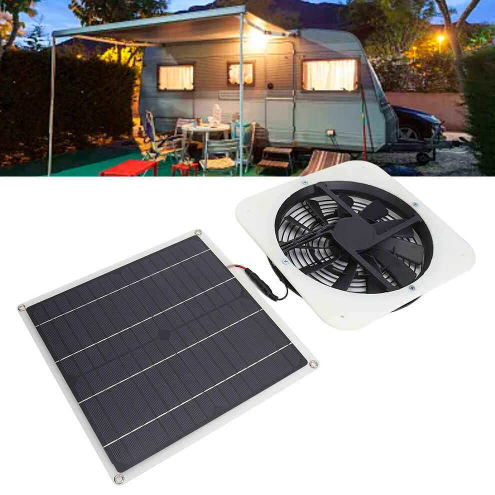 Solarpanel-Ventilator-Kit, Solar-Abluftventilator, 7406045020776